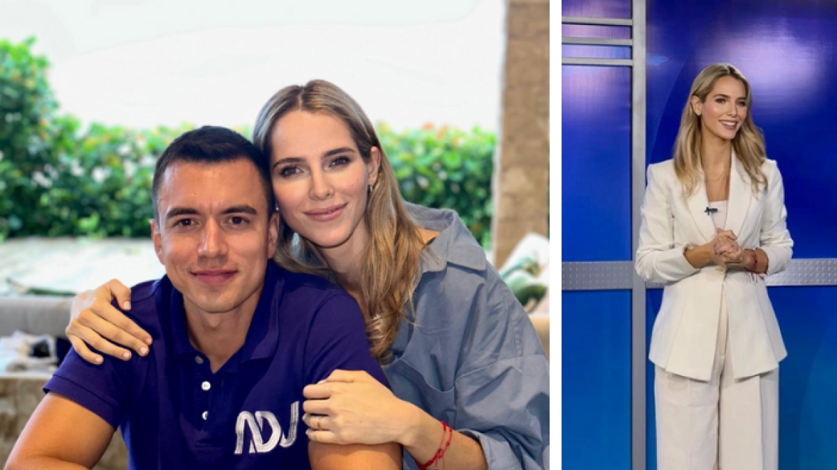 Lavinia tiene dos hijos con Daniel Noboa.