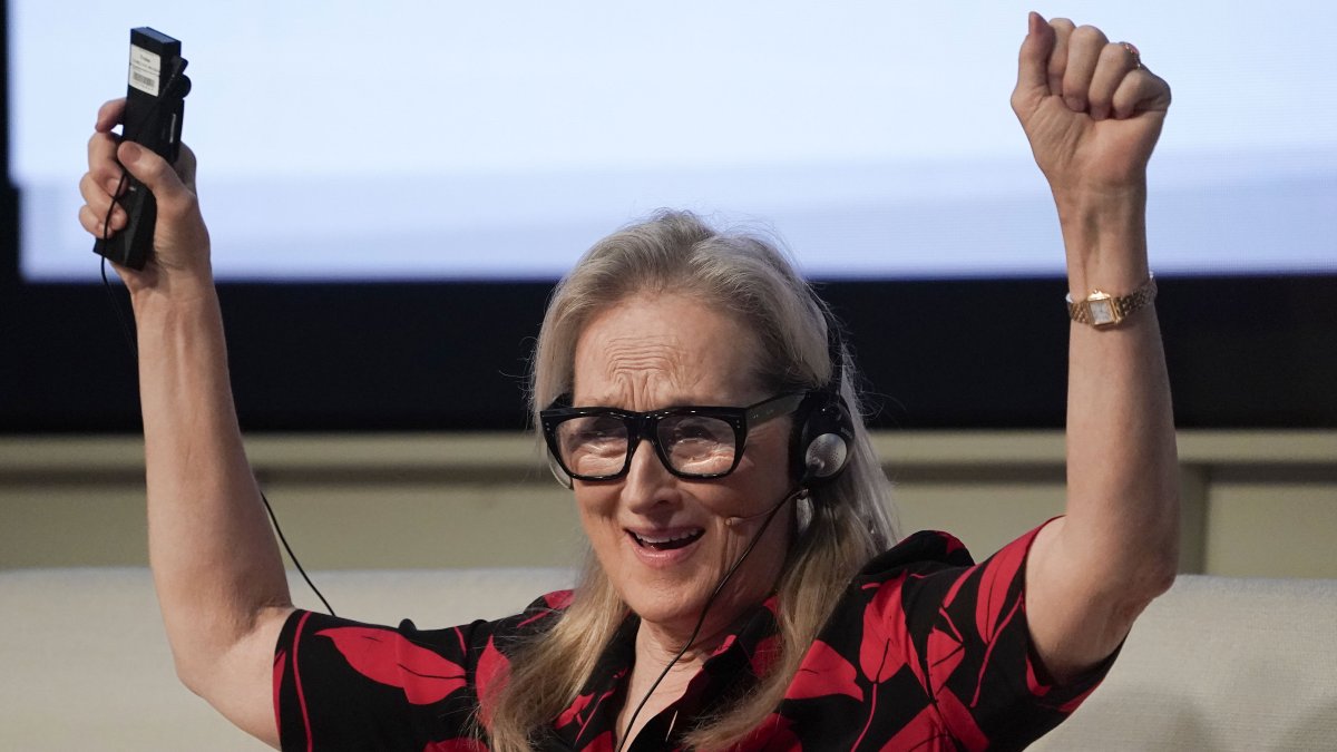 La actriz estadounidense Meryl Streep.