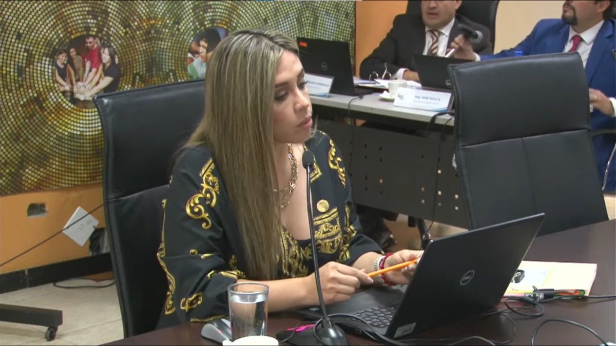 La consejera Calvache denunció que la comisión del CNE no le ha remitido información.