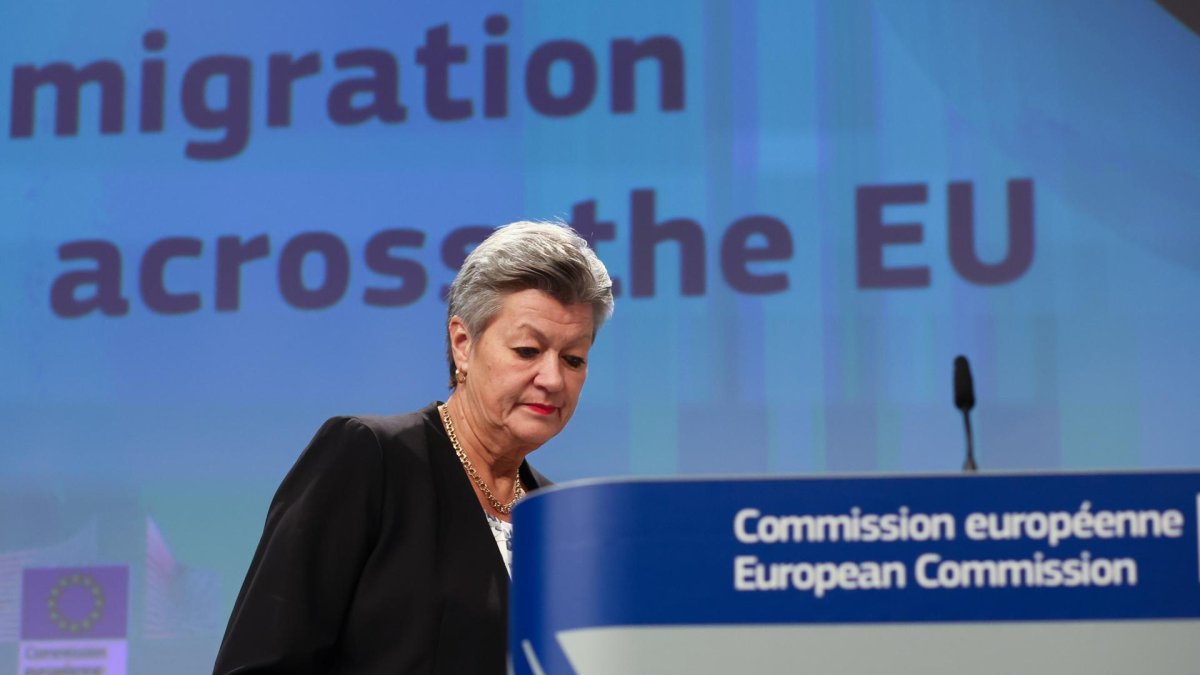 La comisaria europea de Interior, Ylva Johansson.