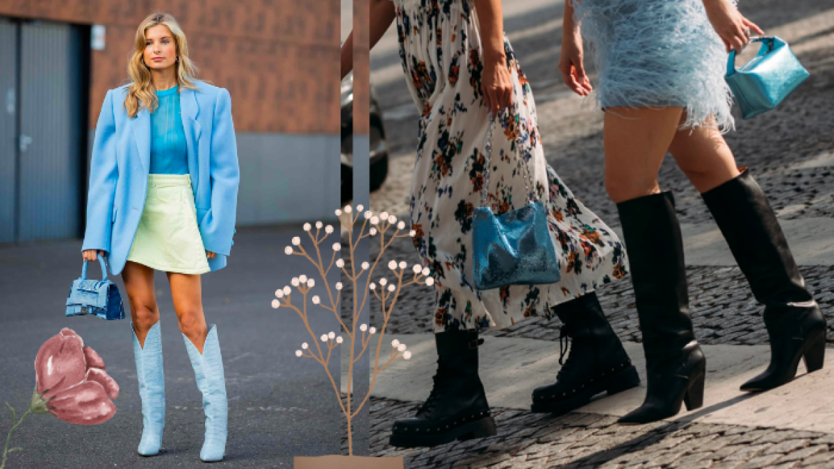 Botas vaqueras y militares