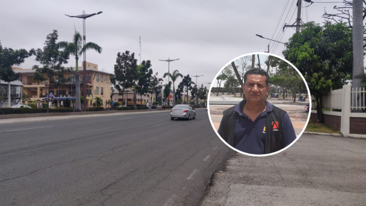 Un camarógrafo de Teleamazonas fue atropellado en La Puntilla.