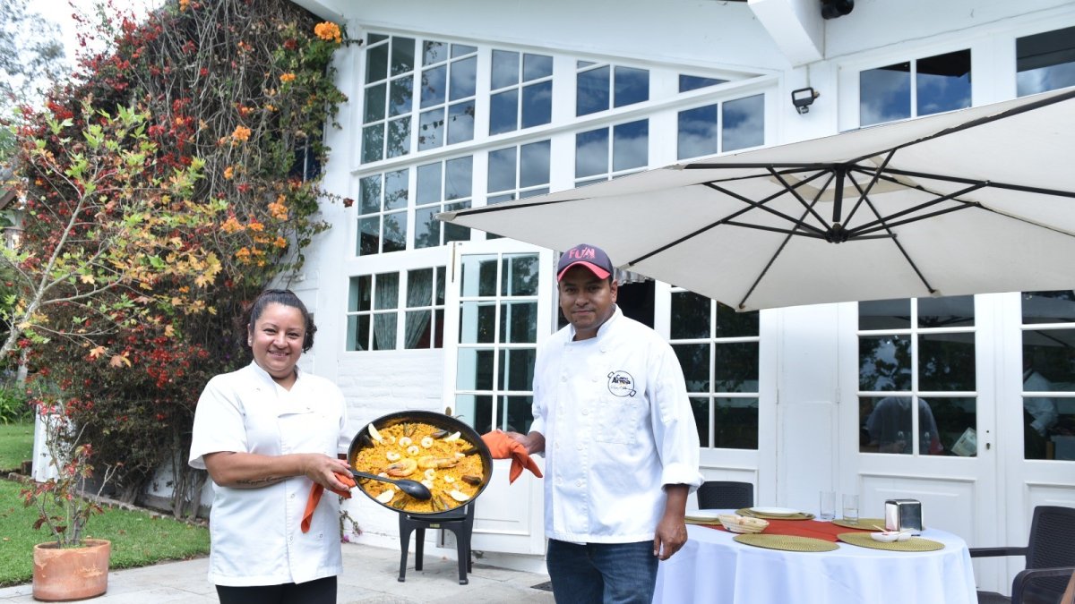 Gastronomía. Restaurantes como Casa Altea han hallado su nicho en Puembo y reciben un auge de visitas, sobre todo los fines de semana.
