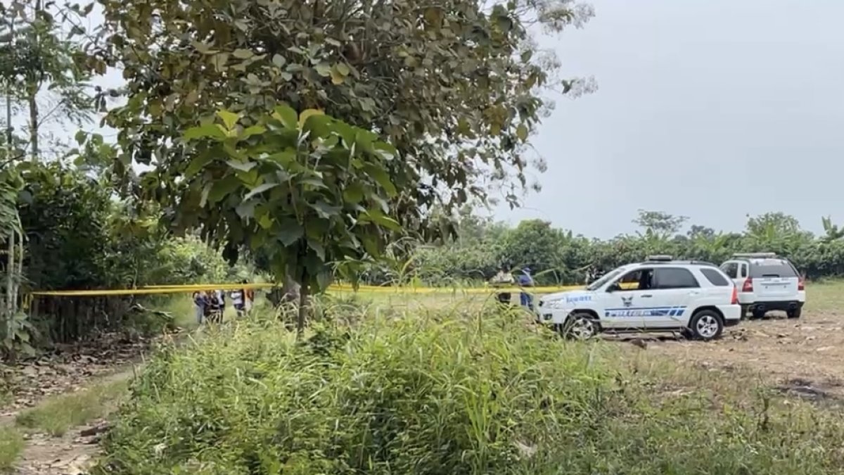 Este fue el sitio donde fue hallado el cuerpo del uniformado.