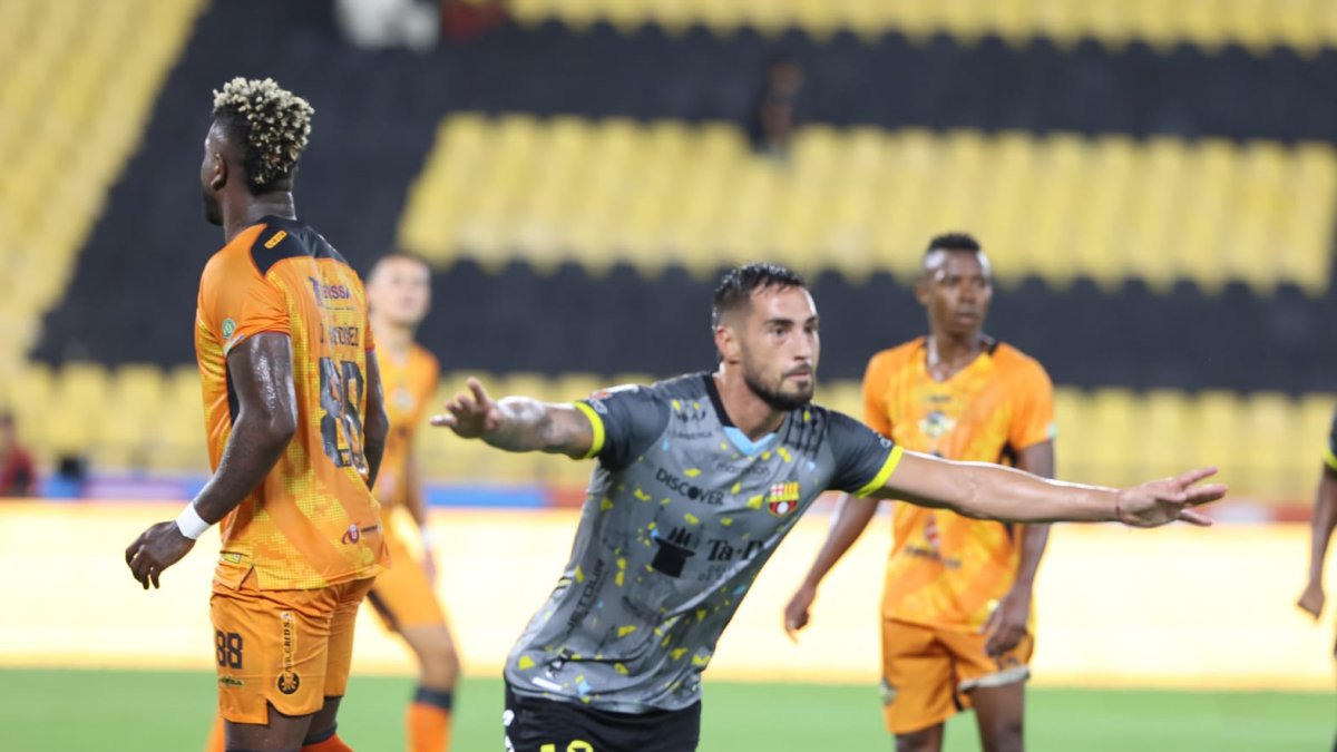 Francisco Fydriszewski, de Barcelona, fue el goleador de Barcelona en el 2023.