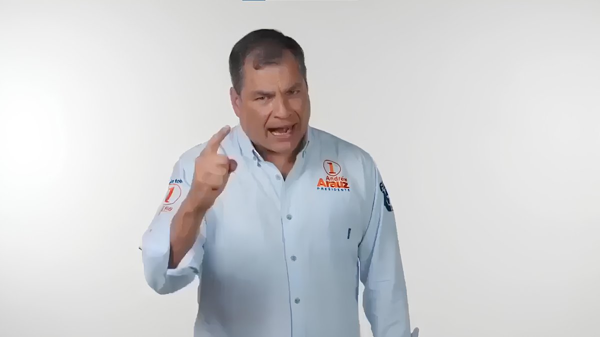 Comportamiento. En 2021, durante la campaña presidencial de Andrés Arauz, Correa soltó un video amenazando a medios de comunicación.