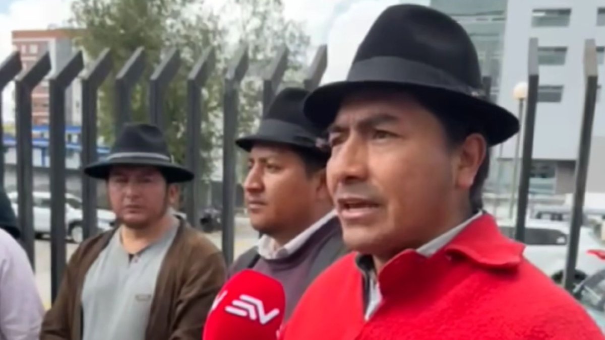 Dirigente. El presidente de la Conaie confía en que el bloque de Pachakutik (cinco asambleístas) se subordine a los mandatos de la organización.