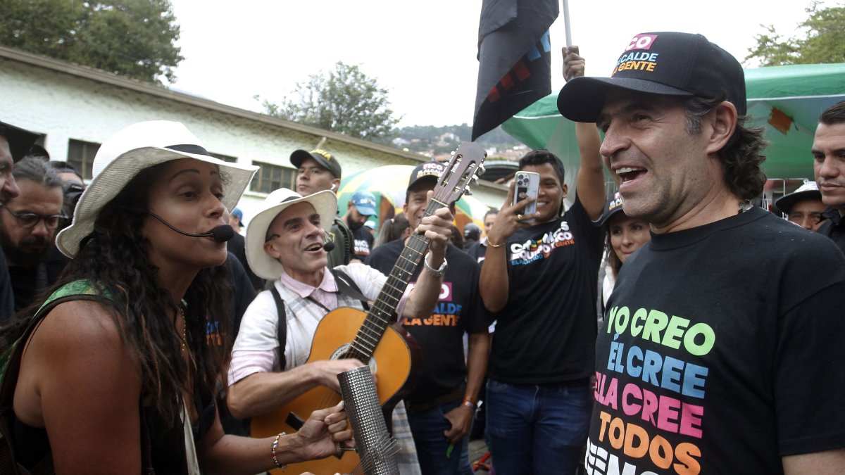 Medellín. El excandidato presidencial Federico Gutiérrez cierra su campaña para las elecciones de la Alcaldía de esta ciudad colombiana.