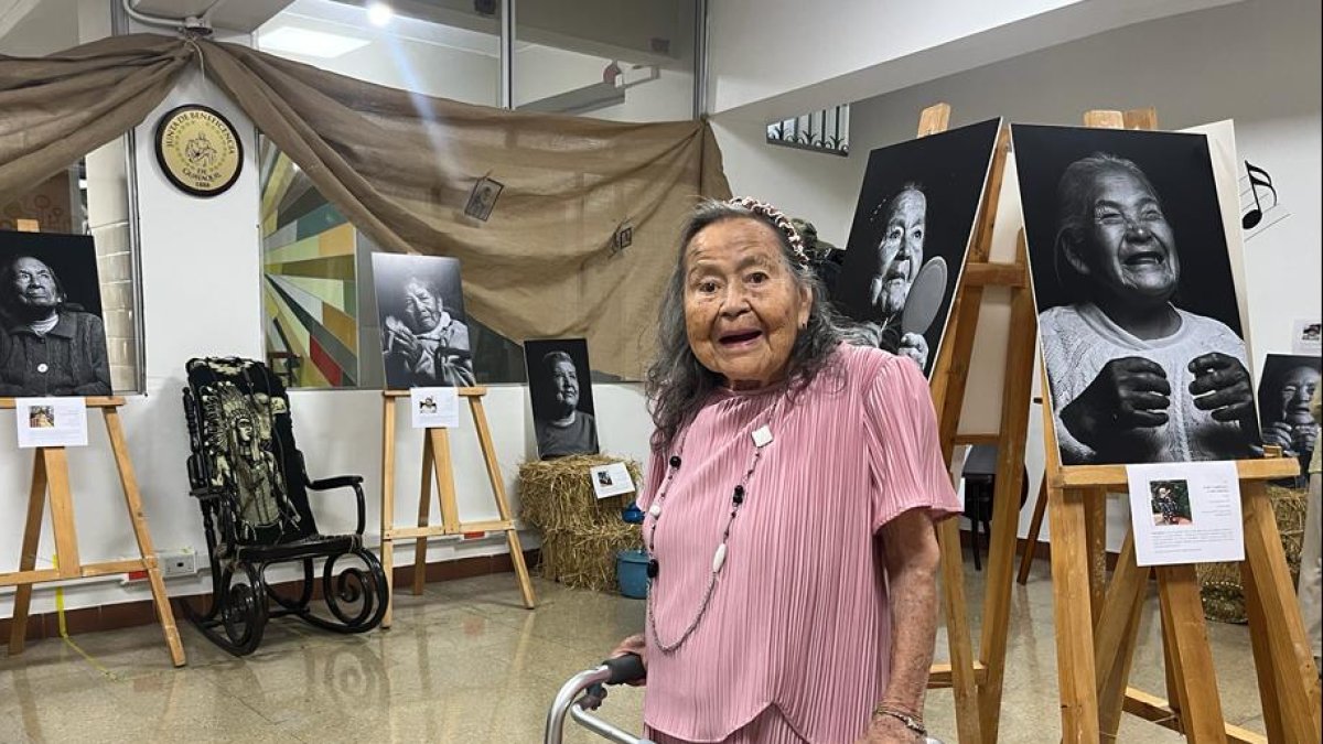 La exposición tuvo 26 imagenesa exponer a los visitantes.