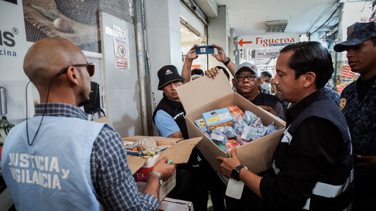 Hecho. El censo se dio en el bloque comercial 'Huayna Capac' en la Bahía.
