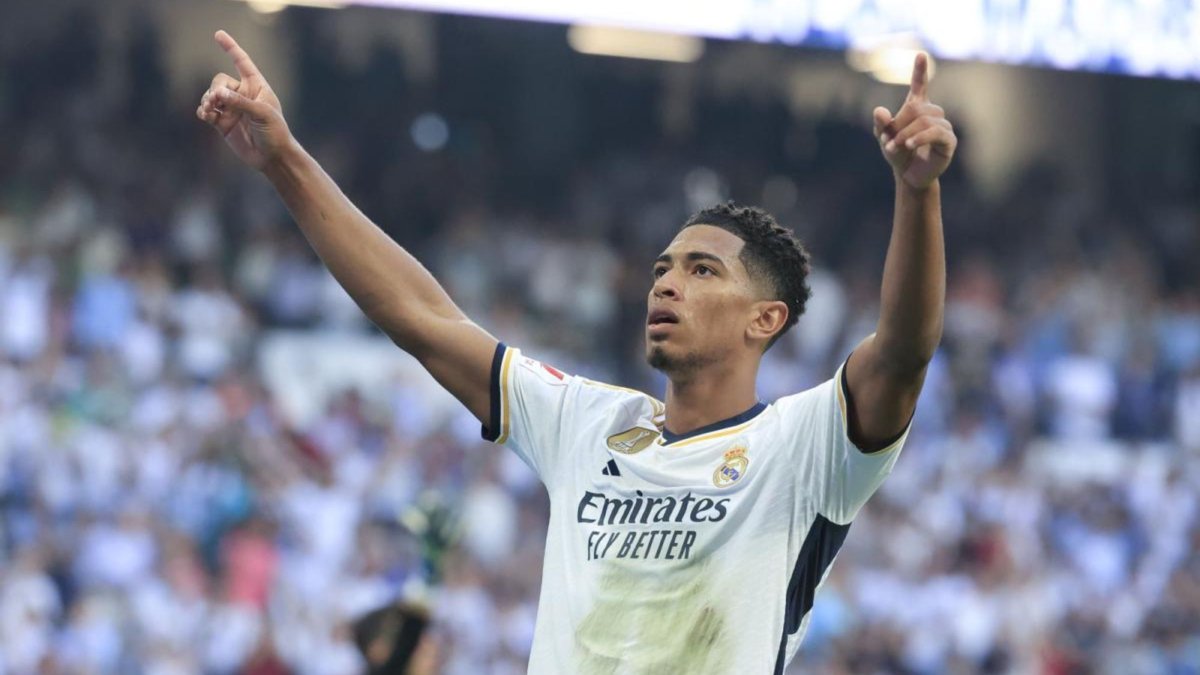 Bellingham registra 11 goles en doce partidos con el Madrid.