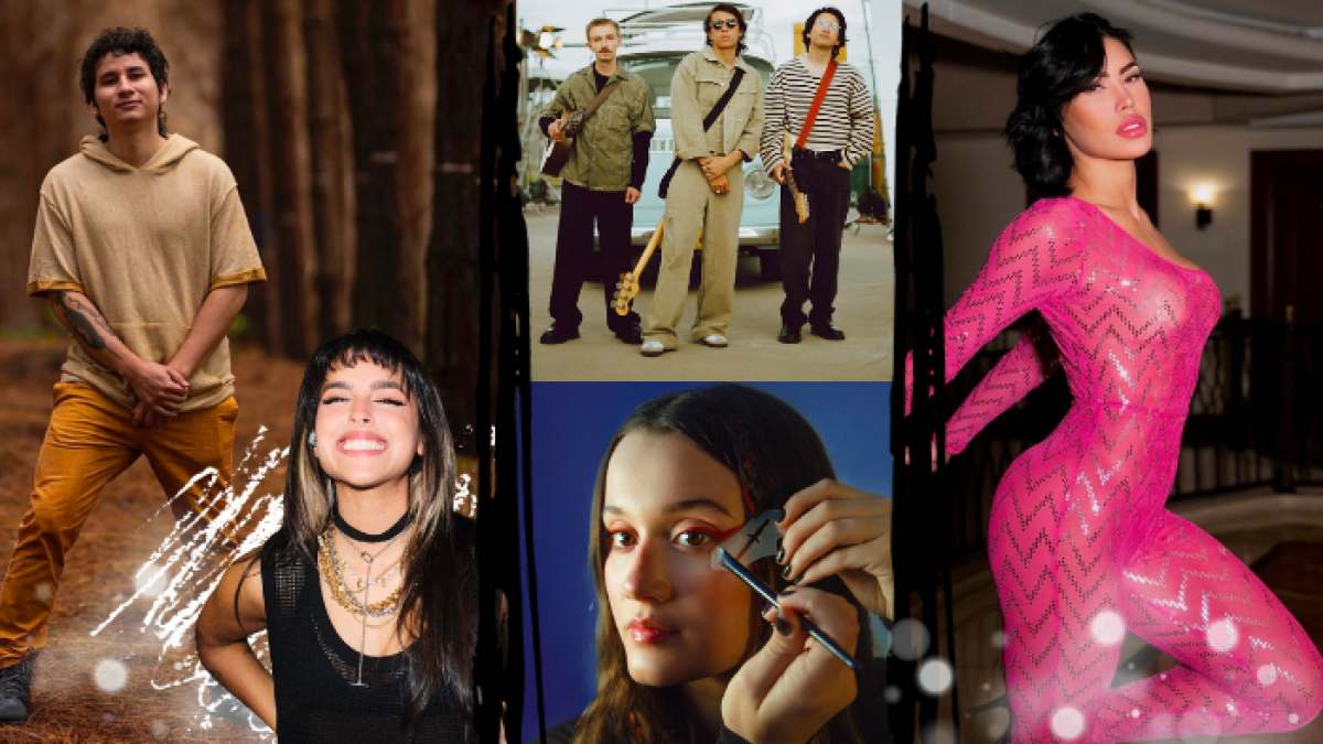 Gale, Maréh, Joaquina, Timo y Ana del Castillo esperan llevarse el Grammy a casa.