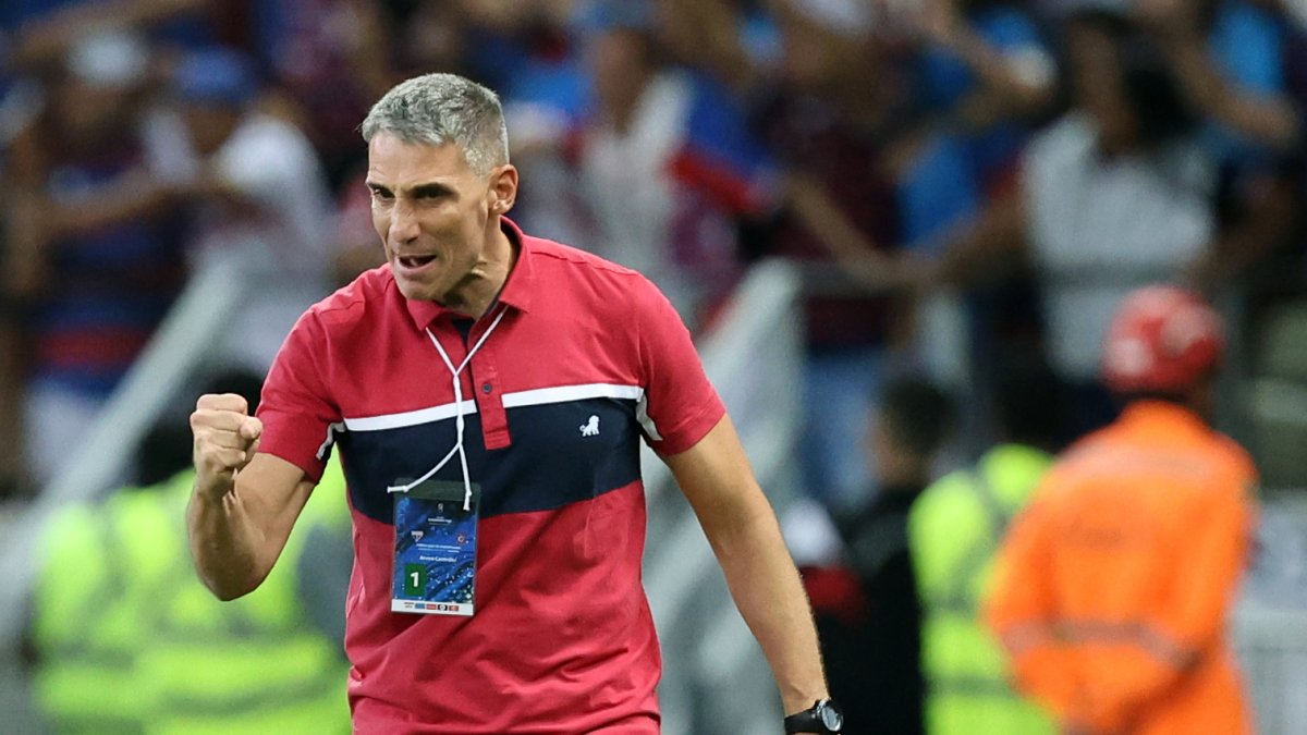 Juan Pablo Vojvoda, entrenador de Fortaleza.