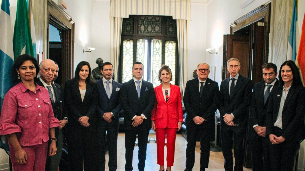 Como presidente electo, Daniel Noboa emprendió un viaje para fortalecer relaciones bilaterales.