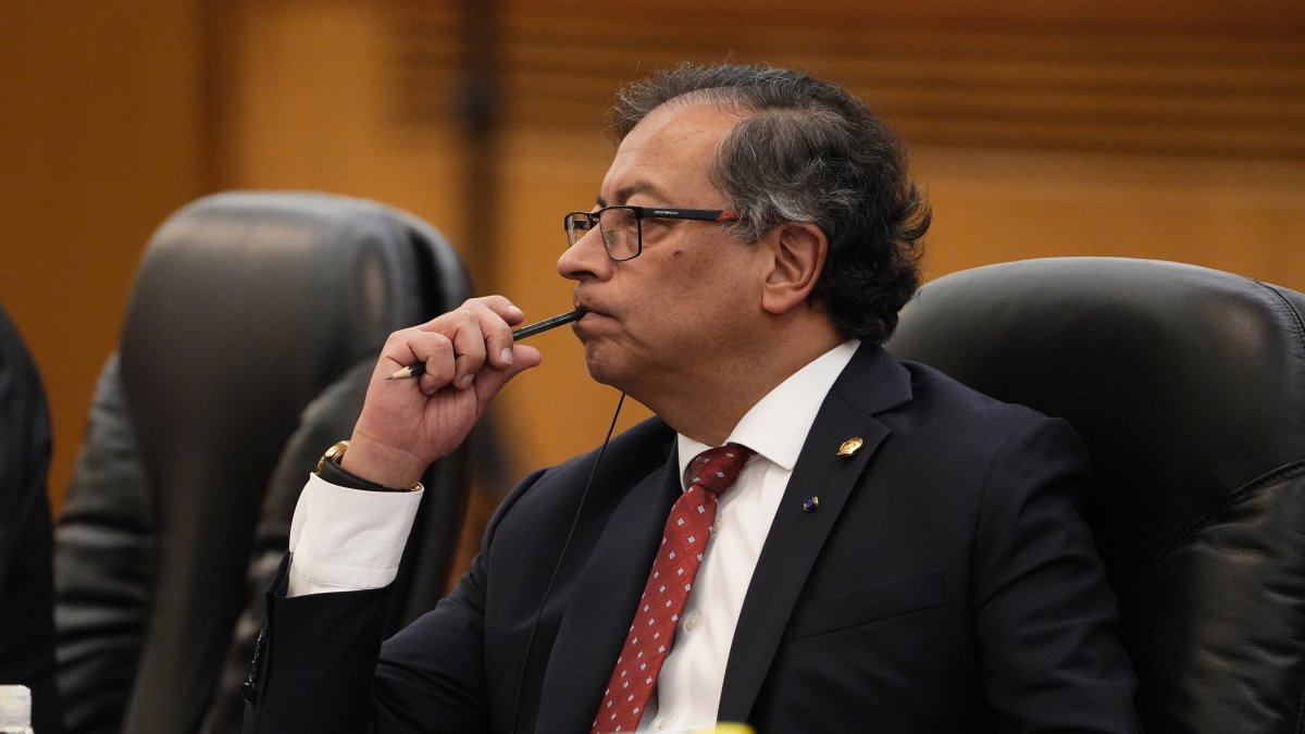 Ayuda. El presidente de Colombia, Gustavo Petro, se comprometió a entregar energía a Ecuador