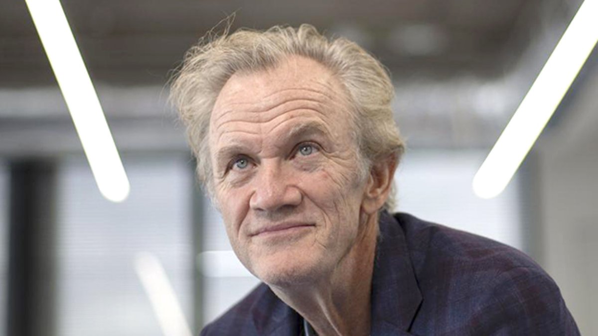 Fotografía del autor norteamericano J. D. Salinger.