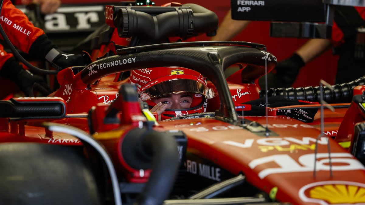 Charles Leclerc supo comandar la clasificación con inteligencia.