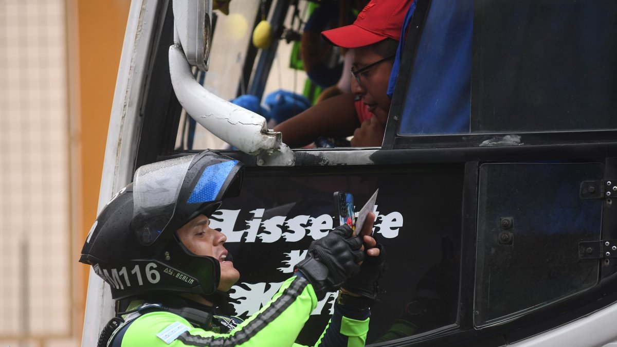 Resultados. La ATM confirmó que dos de los cinco vehículos fueron retenidos por normas técnicas.