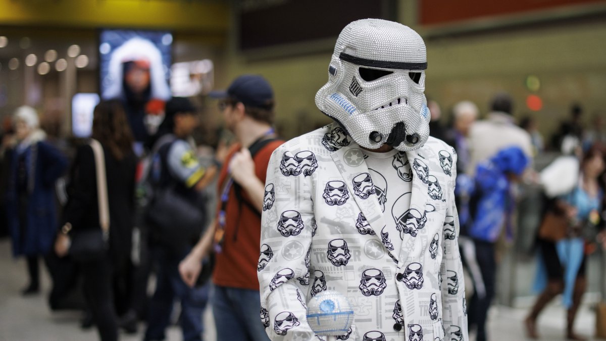 Uno de los asistentes.