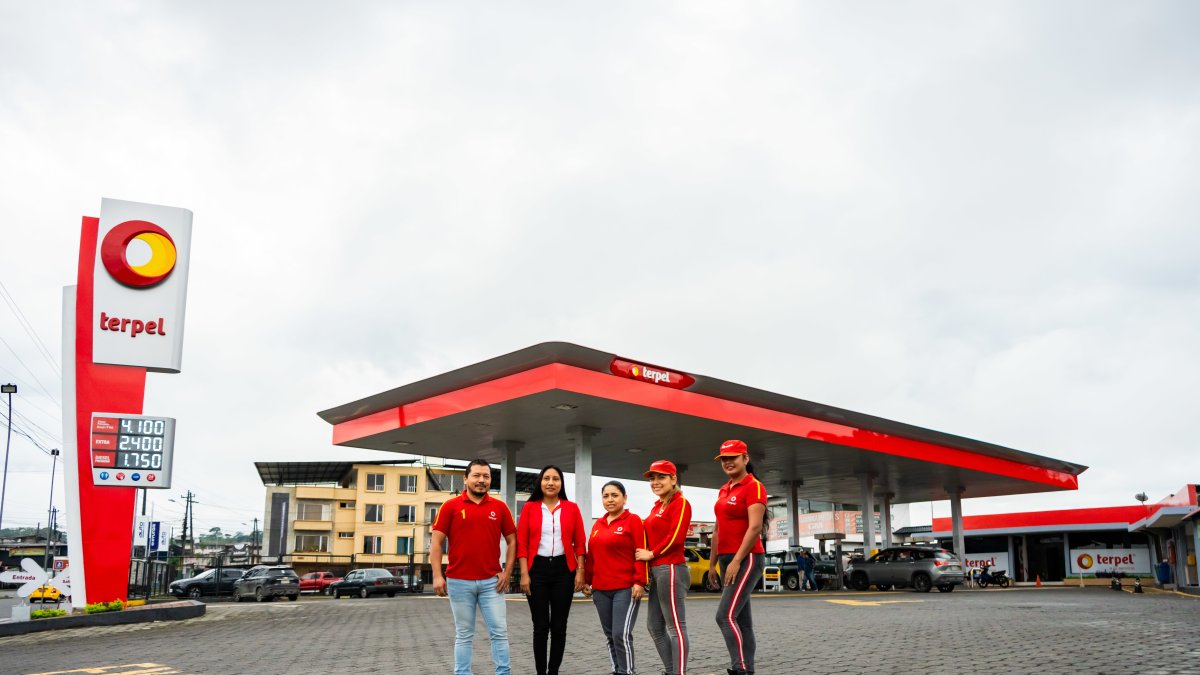Gasolinera.- La nueva estación de Terpel en Pastaza.