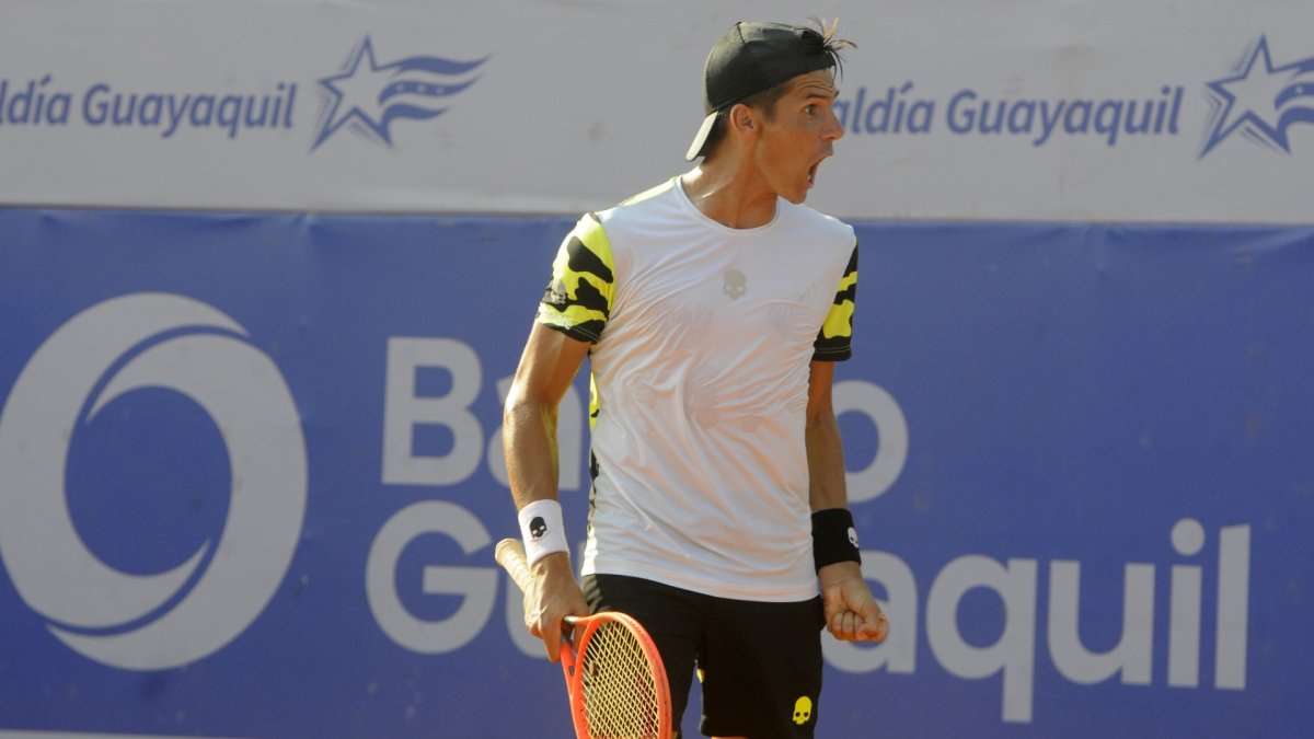 El argentino Federico  Coria en semifinales del año pasado.
