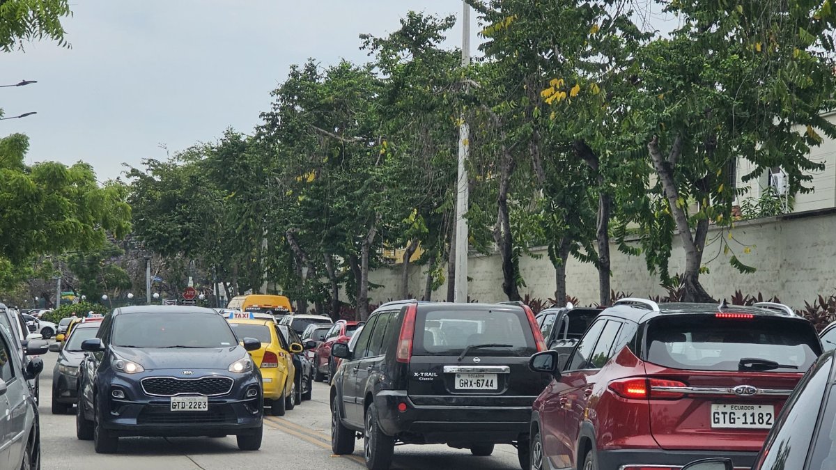 Los atascones se evidenciaron cerca del Parque Histórico