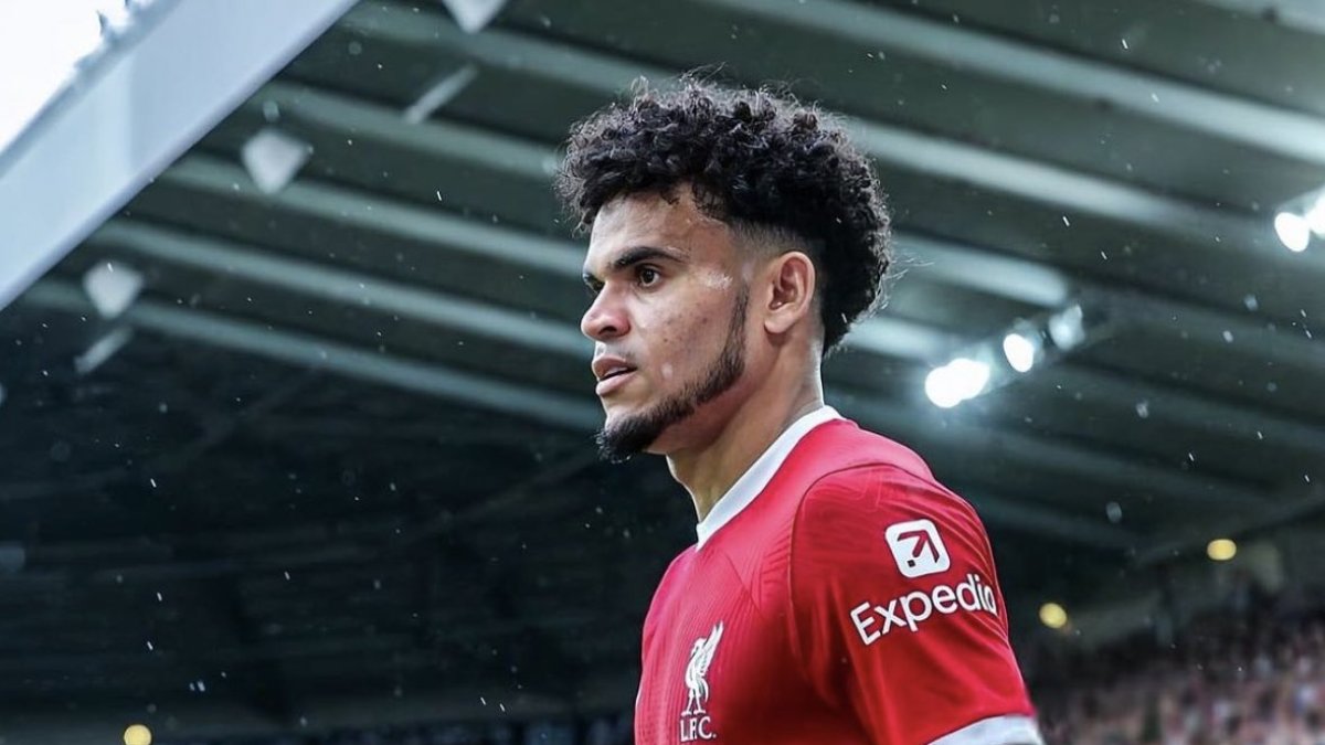 Futbolista - Luis Díaz, extremo izquierda de Liverpool F.C.