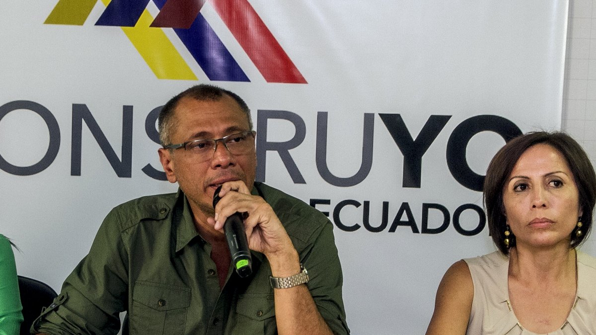 Jorge Glas Espinel fue el vicepresidente de Rafael Correa y, luego, de Lenín Moreno.