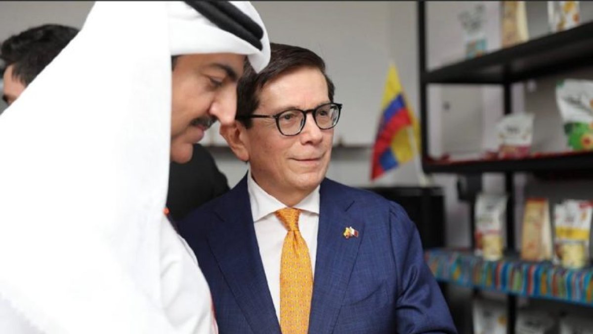 Figura. Embajador de Ecuador en Qatar, Pascual del Cioppo.