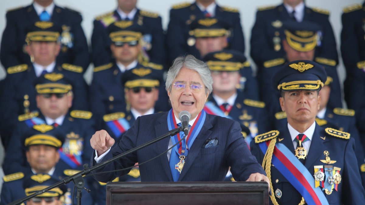 Acto. El presidente Guillermo Lasso, en una reciente actividad oficial en el país.