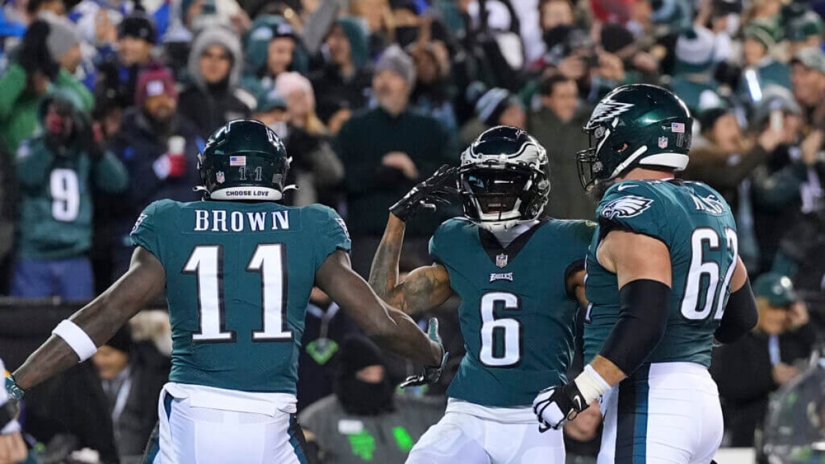 Los Eagles dominan Este de la Conferencia Nacional (NFC).