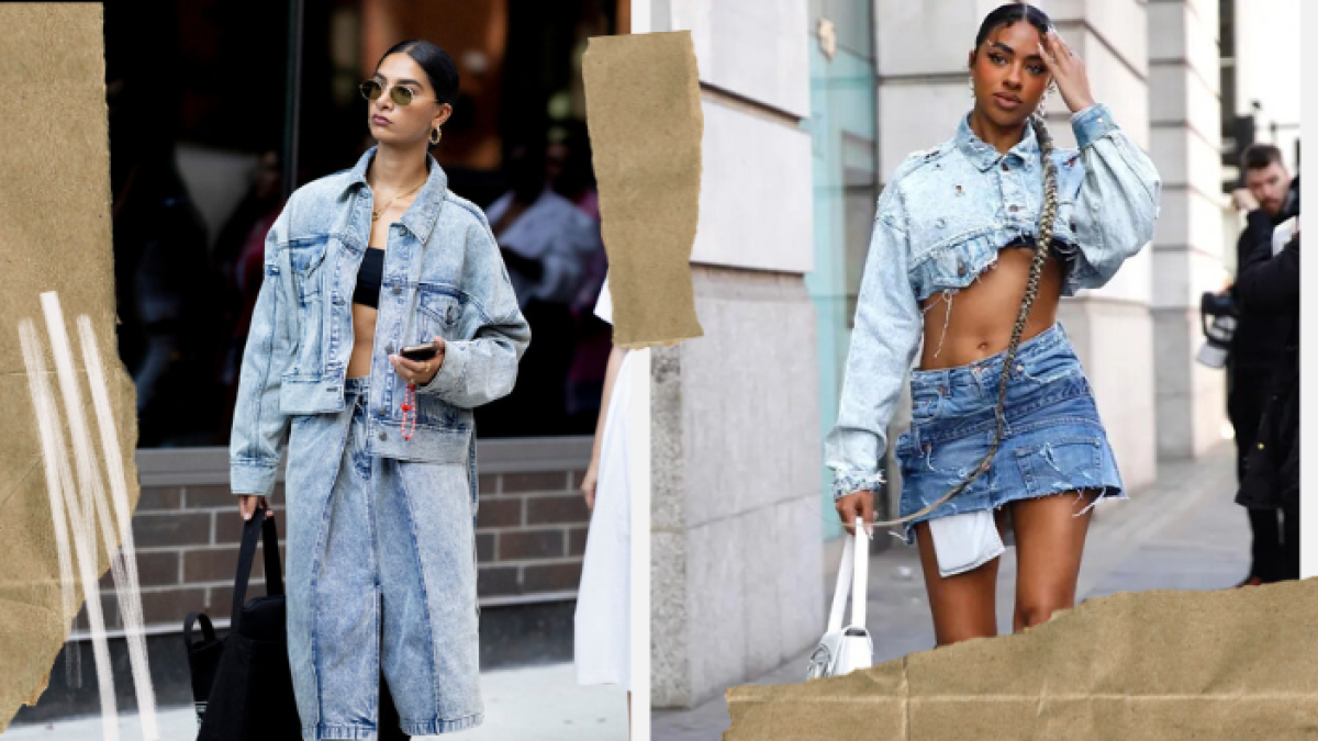 Las de denim largas y las mini son una buena opción para el día a día.