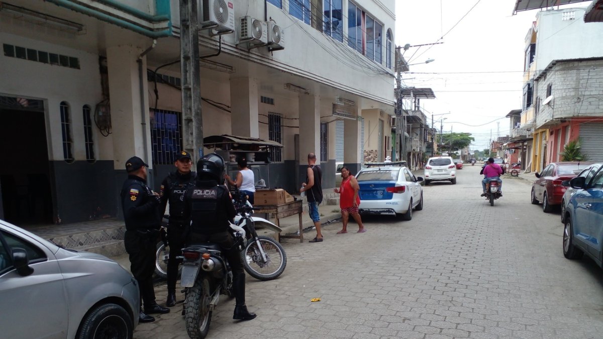 Escena. Jampierre desapareció y lo encontraron muerto en Yaguachi.