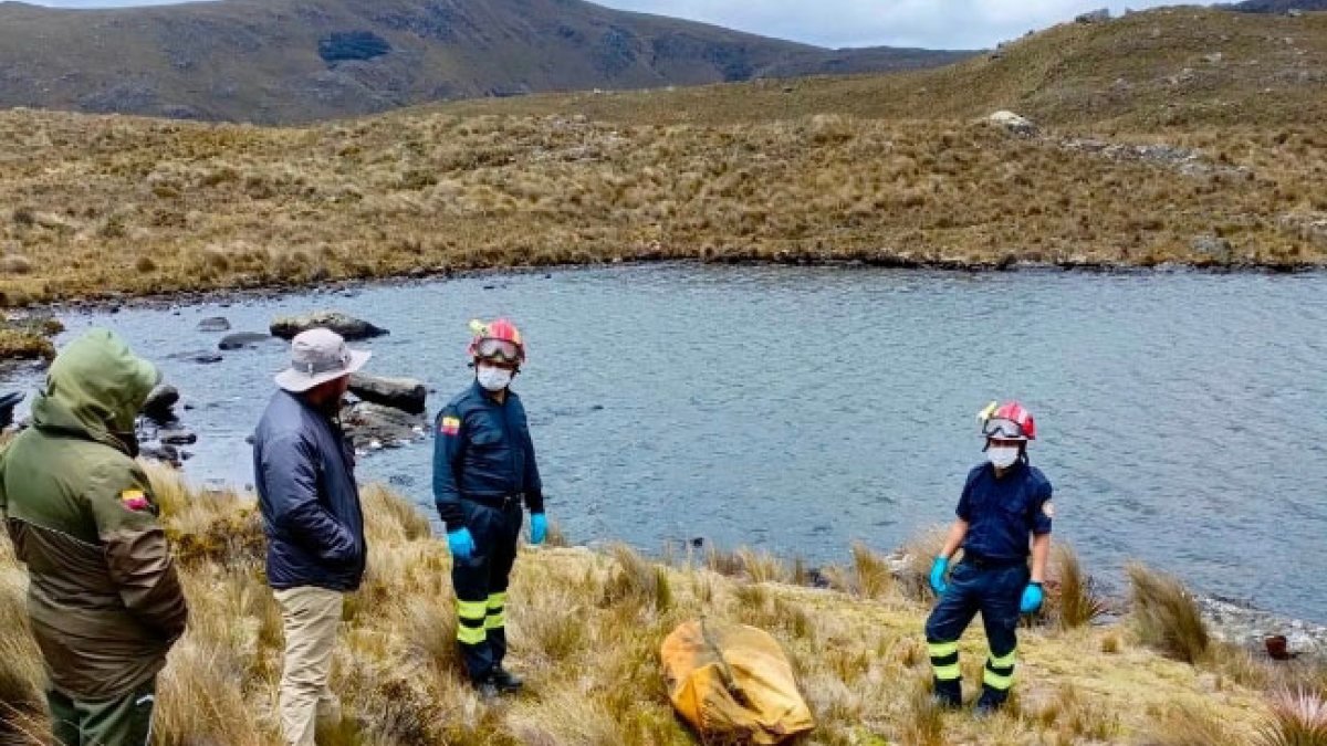 Hallazgo. El cuerpo del joven estaba en una laguna.