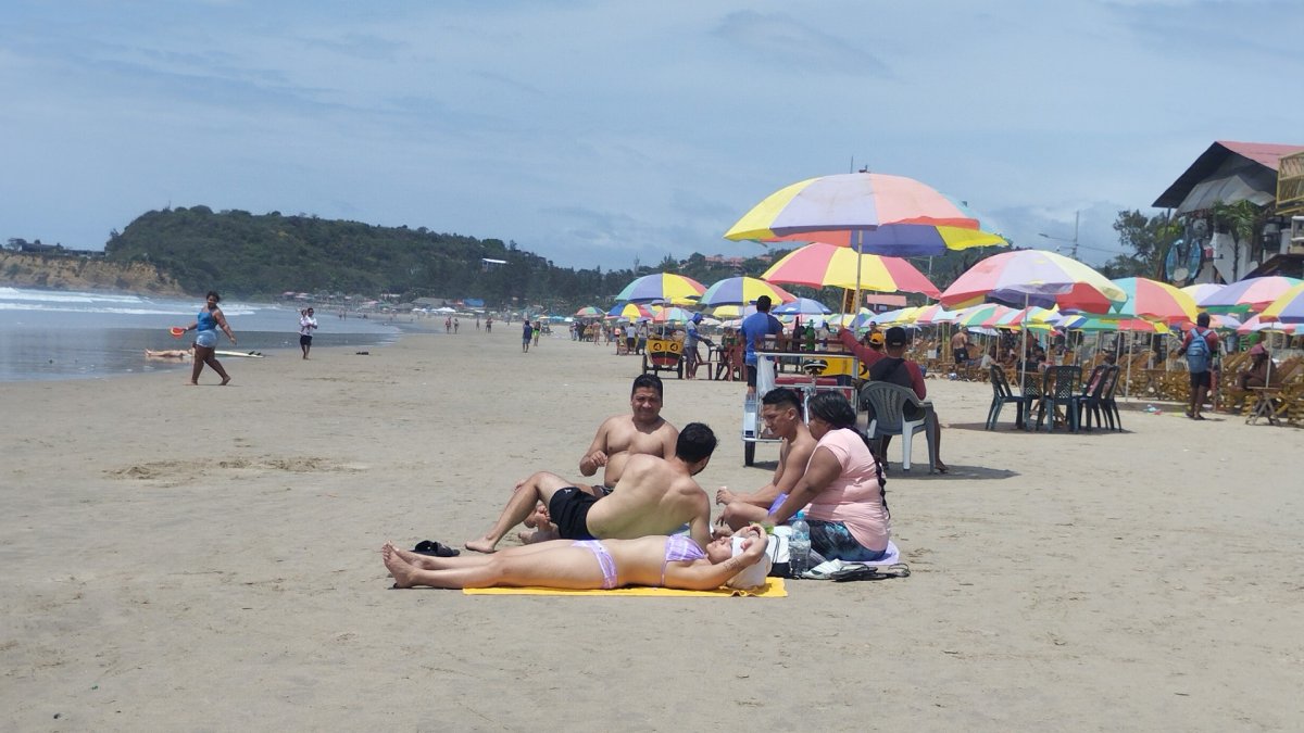 La playa es el lugar preferido en los feriados.