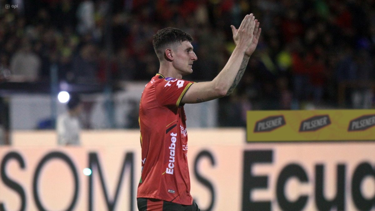 El argentino Nicolás Rinaldi suma un gol en la LigaPro 2023, el cual se lo marcó a Barcelona en septiembre de 2023.