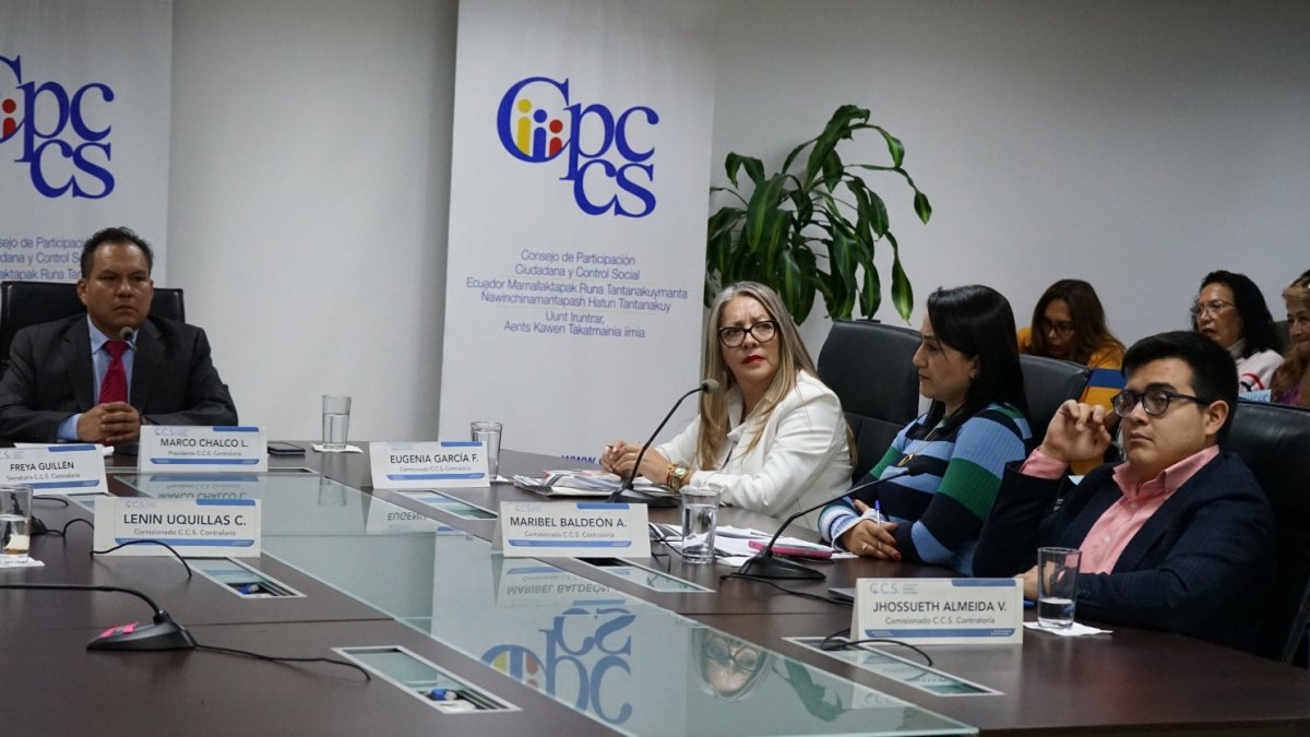 Informe. La Comisión Ciudadana de Selección de contralor aprobó el informe con los puntajes de los postulantes.