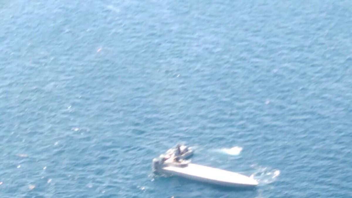 Referencia. Foto de un bote con droga detenido en Galápagos, en mayo.