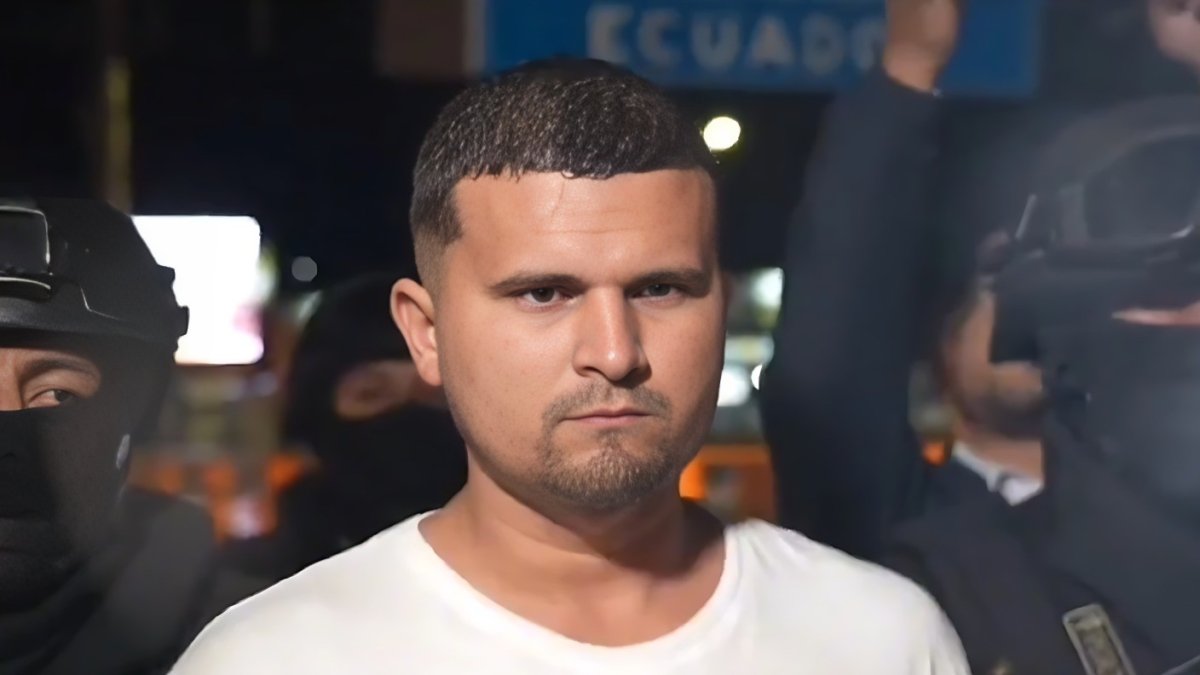 Detención. Alias Satanás fue detenido en una de las calles de Loja.