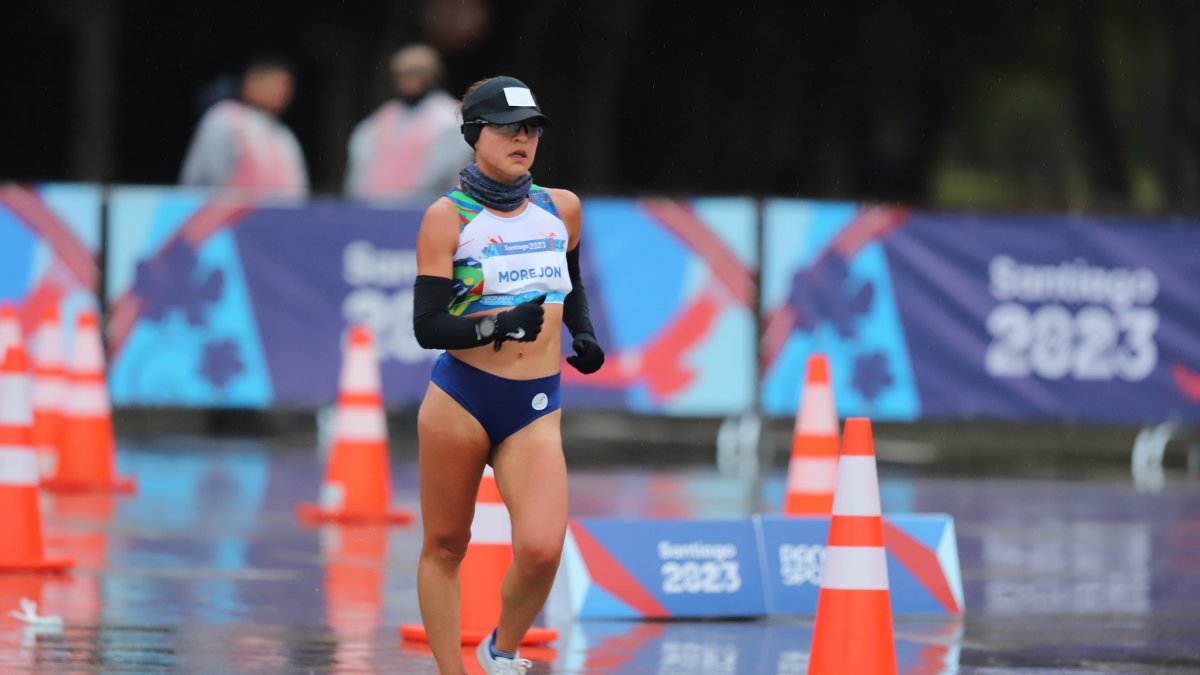 Glenda Morejón, quien obtuvo la medalla de plata en los 20 kilómetros, será parte de la novedosa prueba.