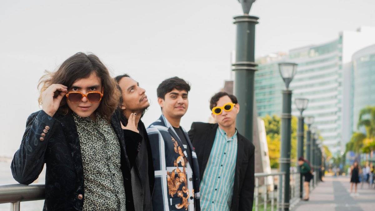 Jack Paul, Fabricio Carriel, Arturo Loor y Bryan Once.