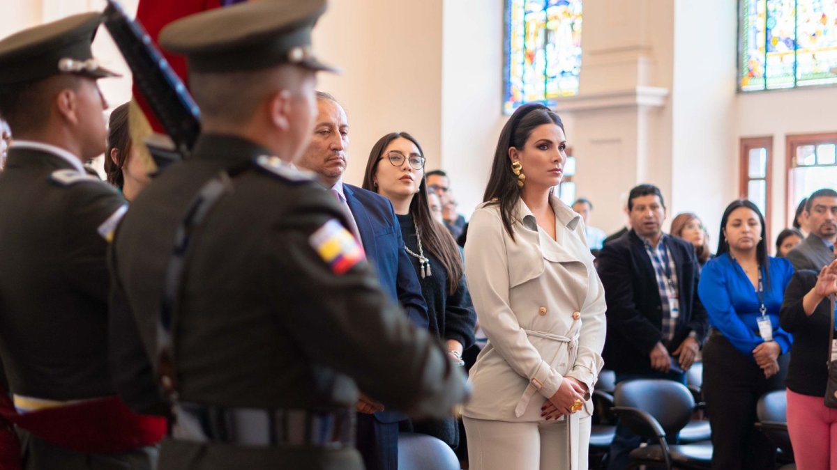 La asambleísta Ana Galarza participó del acto de entrega de credenciales de los nuevos legisladores.