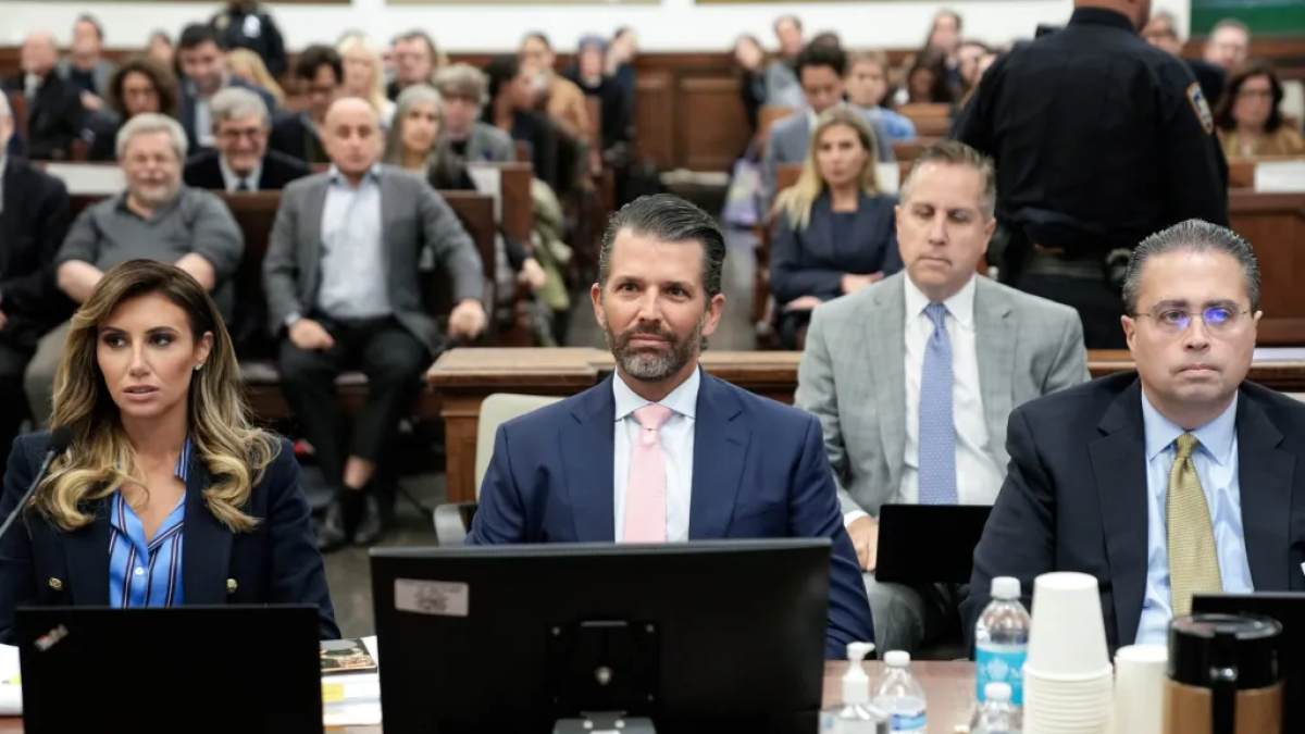Se espera que el primero en testificar hoy sea Donald Trump Jr., vicepresidente de la empresa familiar