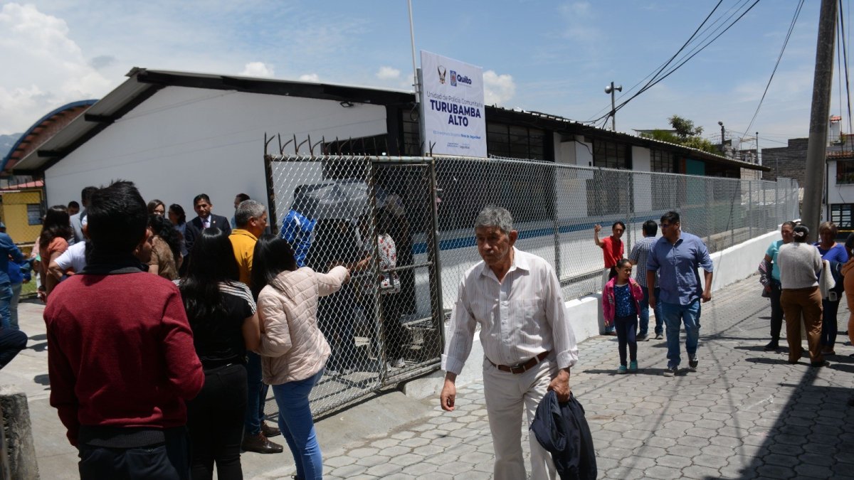 Esperanza. El 12 de octubre se inauguró en Turubamba, sur de Quito, la UPC rehabilitada.