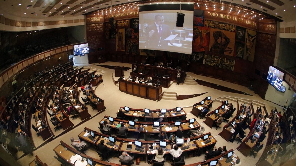 Legislativo. El Hemiciclo de la Asamblea Nacional, lugar que ha sido escenario de acuerdos, pactos, discusiones, peleas, entre otros episodios.