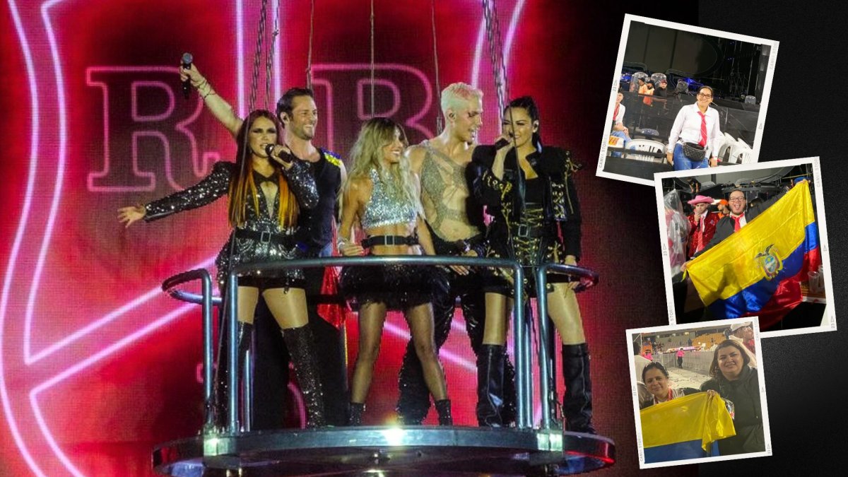 RBD en Medellín y sus fanáticos ecuatorianos, colombianos y venezolanos.