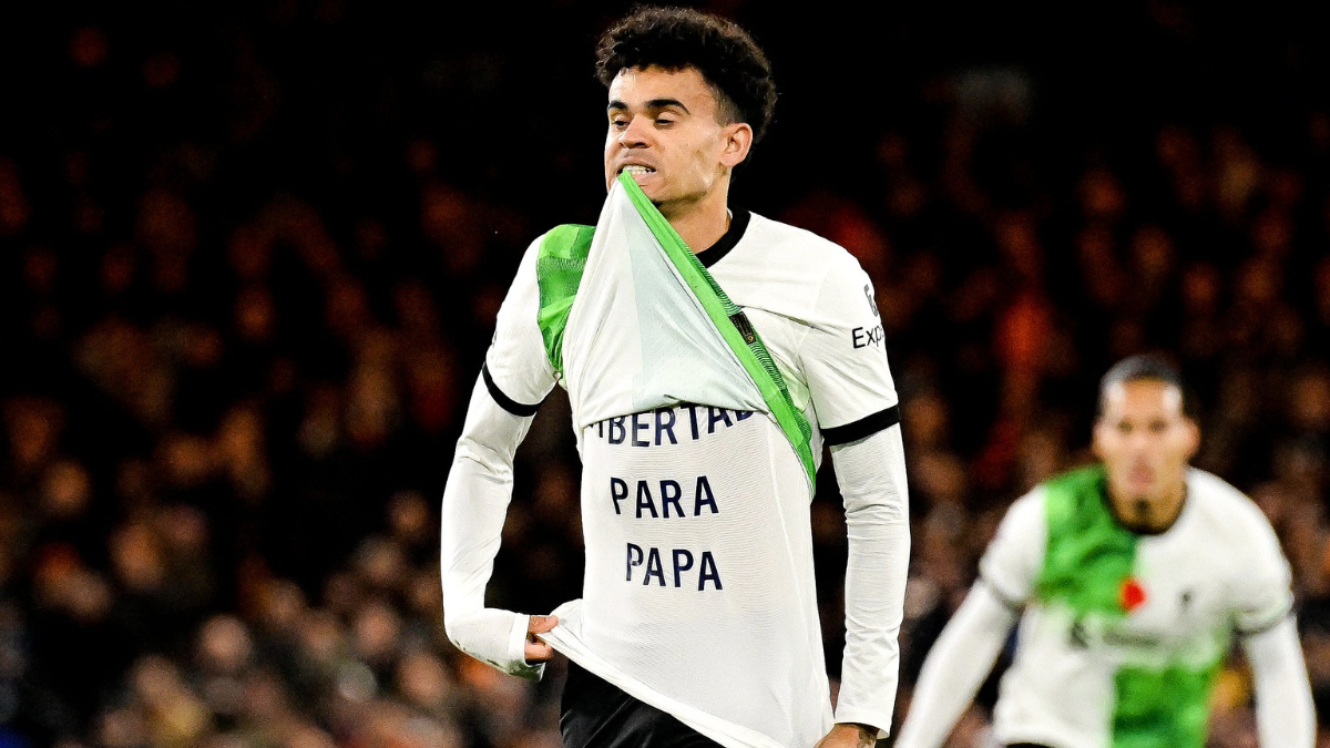 El jugador de fútbol Luis Díaz.