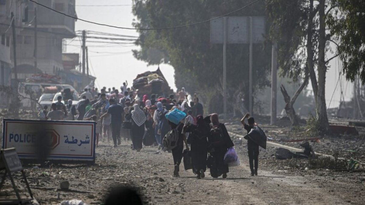Hecho. Los afectados estaban escapando de la guerra.