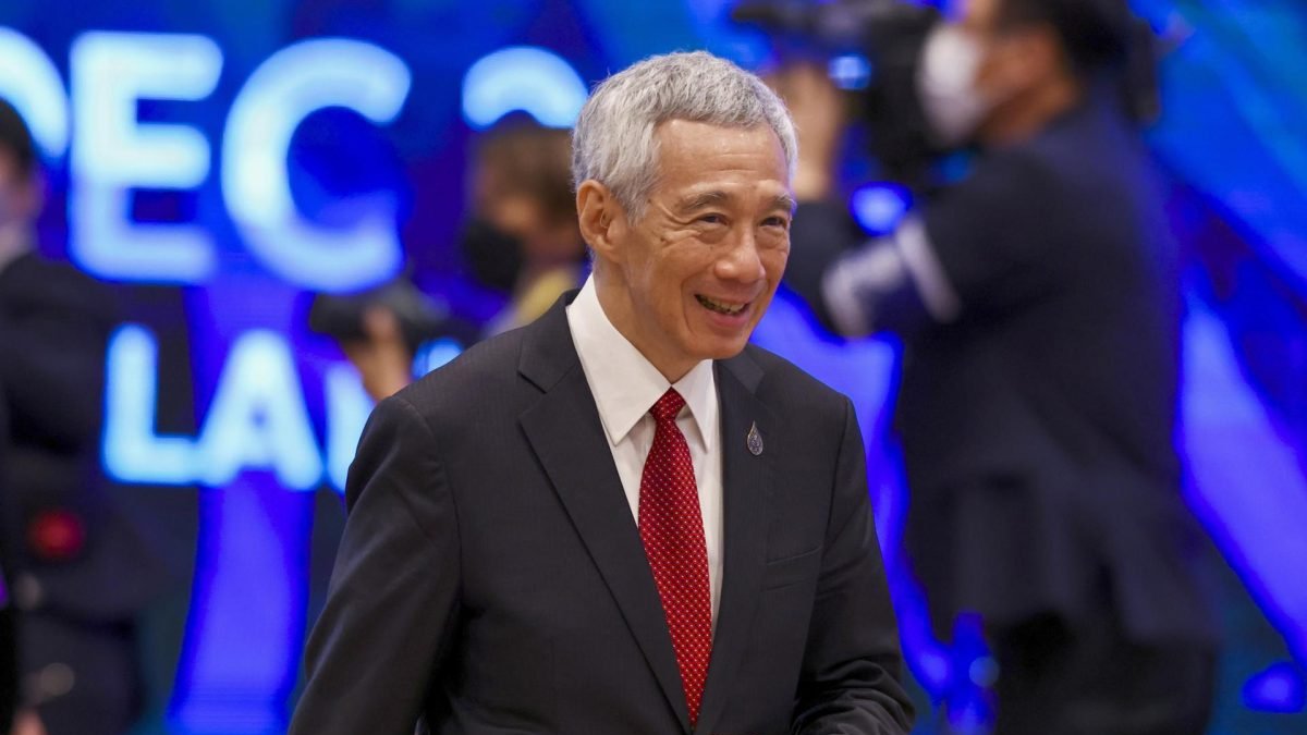Figura. El primer ministro singapurense, Lee Hsien Loong.