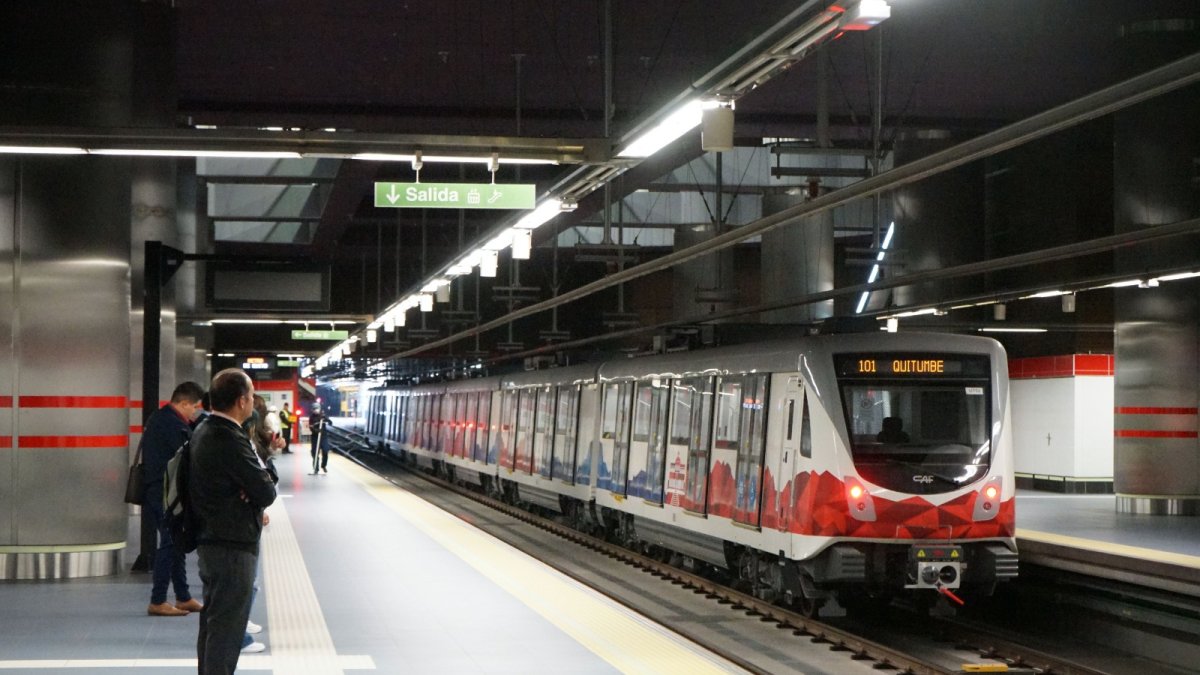 El Metro de Quito comenzará a operar desde el 1 de diciembre.